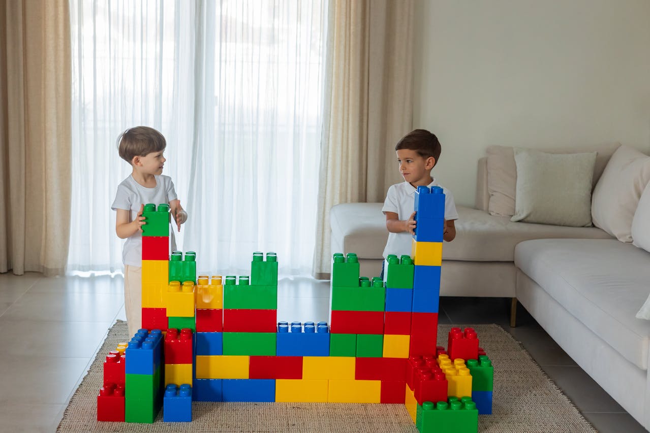 Building blocks symbolising confusion in digital ad budget planning
